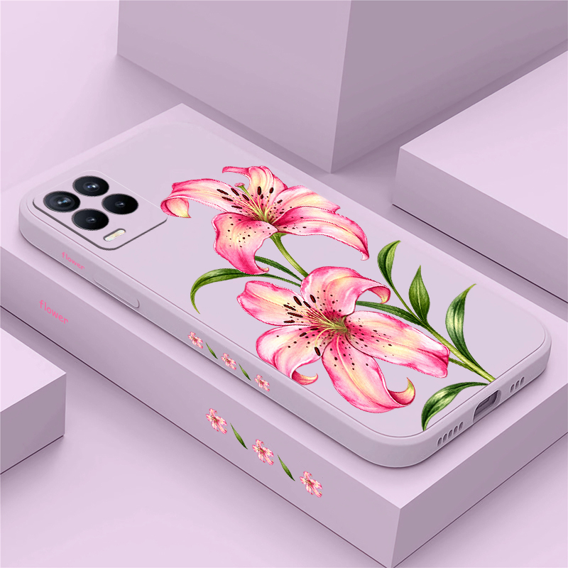 Pink Flowers Case For OPPO Rea - Realme Note 50 review and price