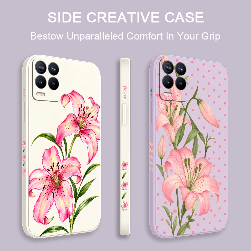 Pink Flowers Case For OPPO Rea - Realme Note 50 review and price