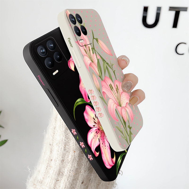 Pink Flowers Case For OPPO Rea - Realme Note 50 review and price