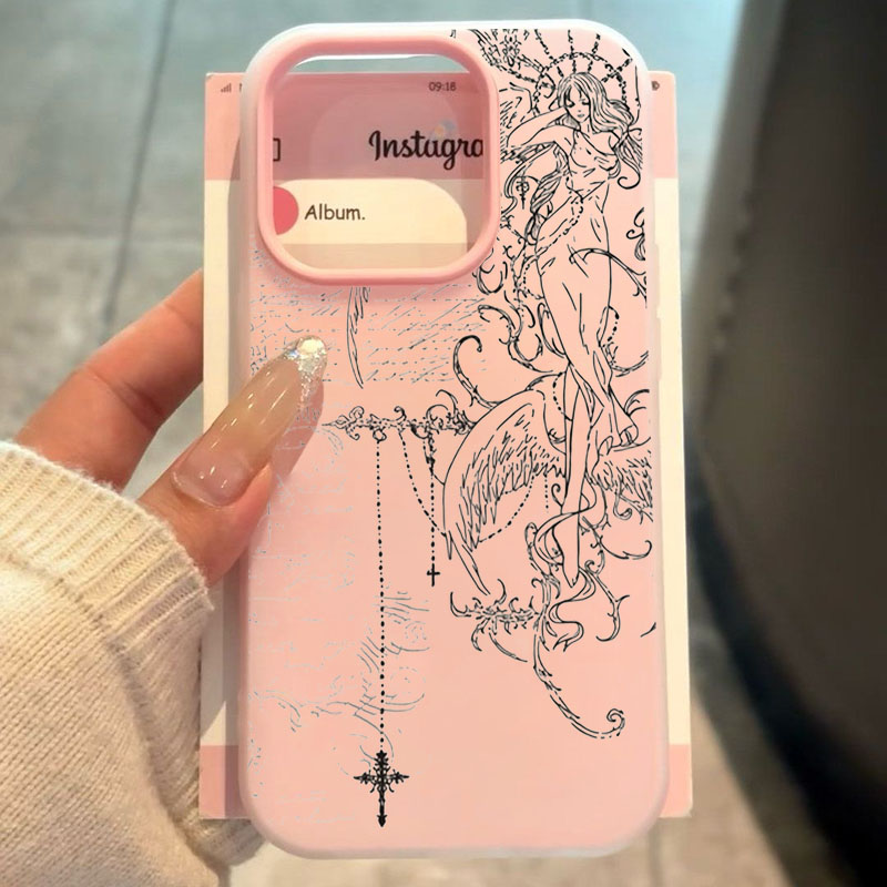 Gothic Style Angel Cross Line  - Samsung Galaxy S24 review and price
