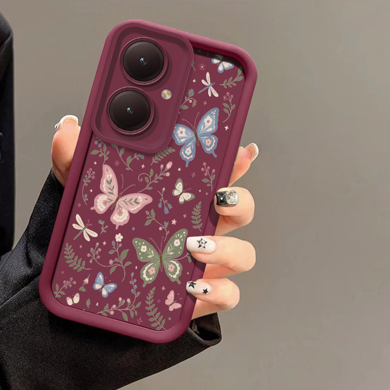 Colorful Butterfly Phone Case  - Vivo Y28 review and price