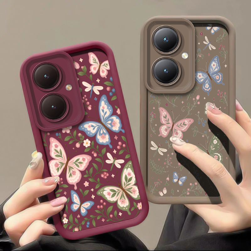 Colorful Butterfly Phone Case  - Vivo Y28 review and price