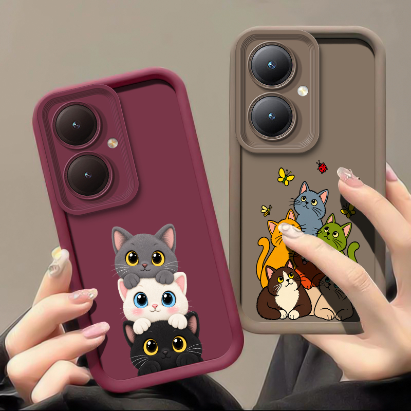Cute Funny Cat Pattern Phone C - Vivo Y28 review and price