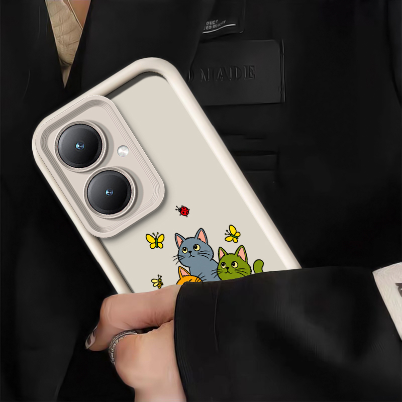 Cute Funny Cat Pattern Phone C - Vivo Y28 review and price