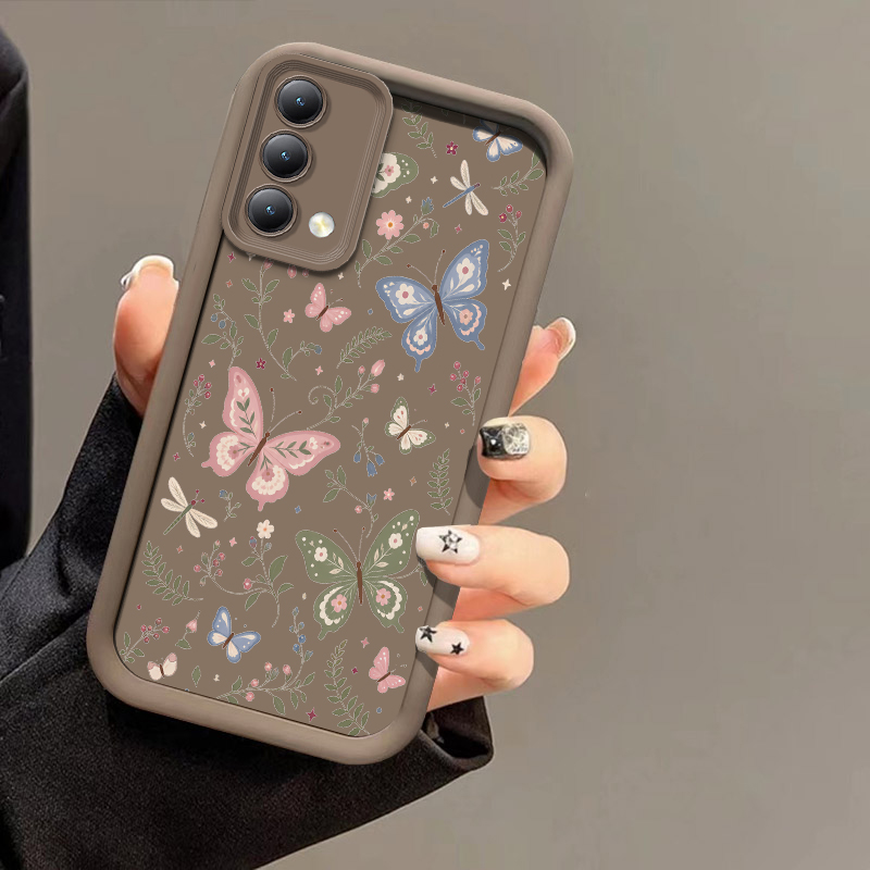 Flowers Butterfly Print Phone  - Realme C67 review and price