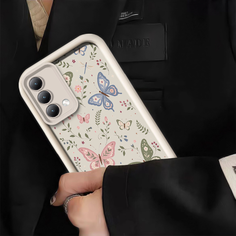 Flowers Butterfly Print Phone  - Realme C67 review and price