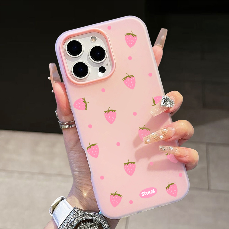 Sweet Pink Strawberry Pattern  - Xiaomi Redmi Note 14 review and price