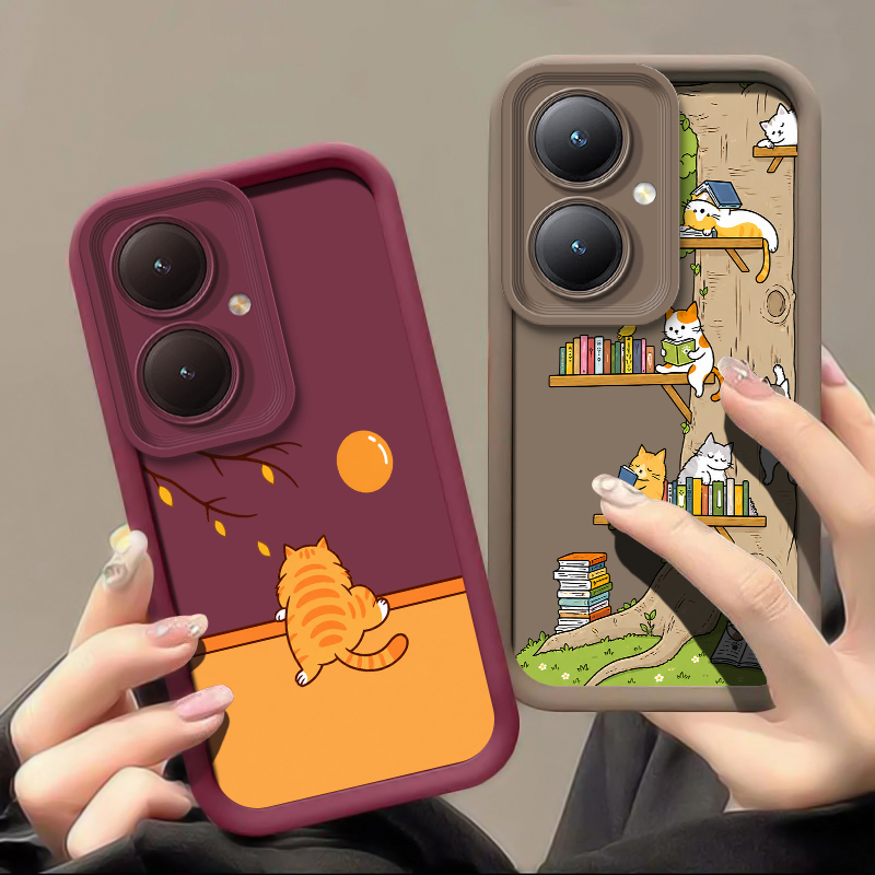 Cute Coloful Cats Phone Case F - Vivo Y28 review and price