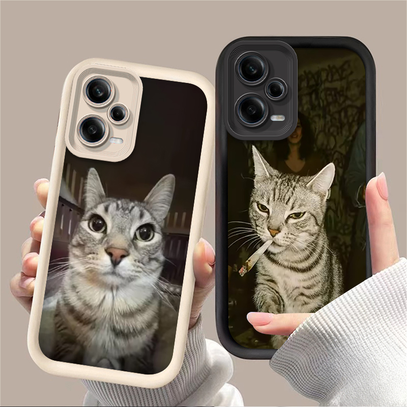 Trendy Cat Smoking Phone Case  - Xiaomi Redmi Note 14 review and price