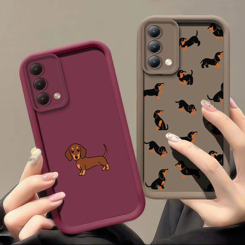 Dachshund Silhouette Dog Phone - Realme C67 review and price