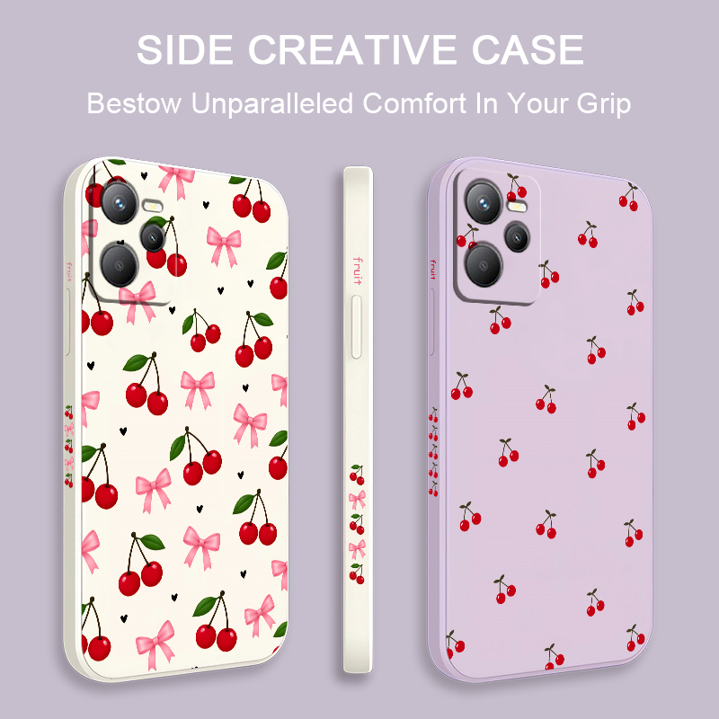 Cherry Print Case For OPPO Rea - Realme C67 review and price