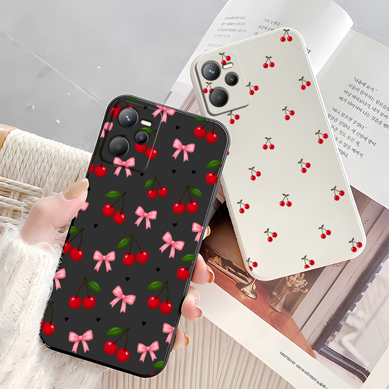 Cherry Print Case For OPPO Rea - Realme C67 review and price