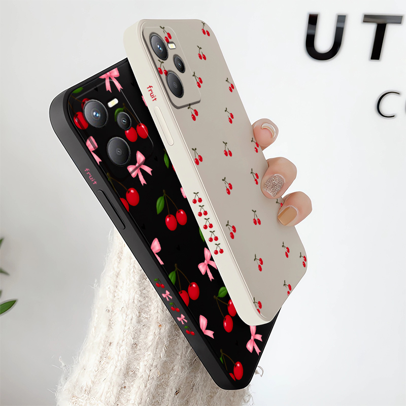 Cherry Print Case For OPPO Rea - Realme C67 review and price