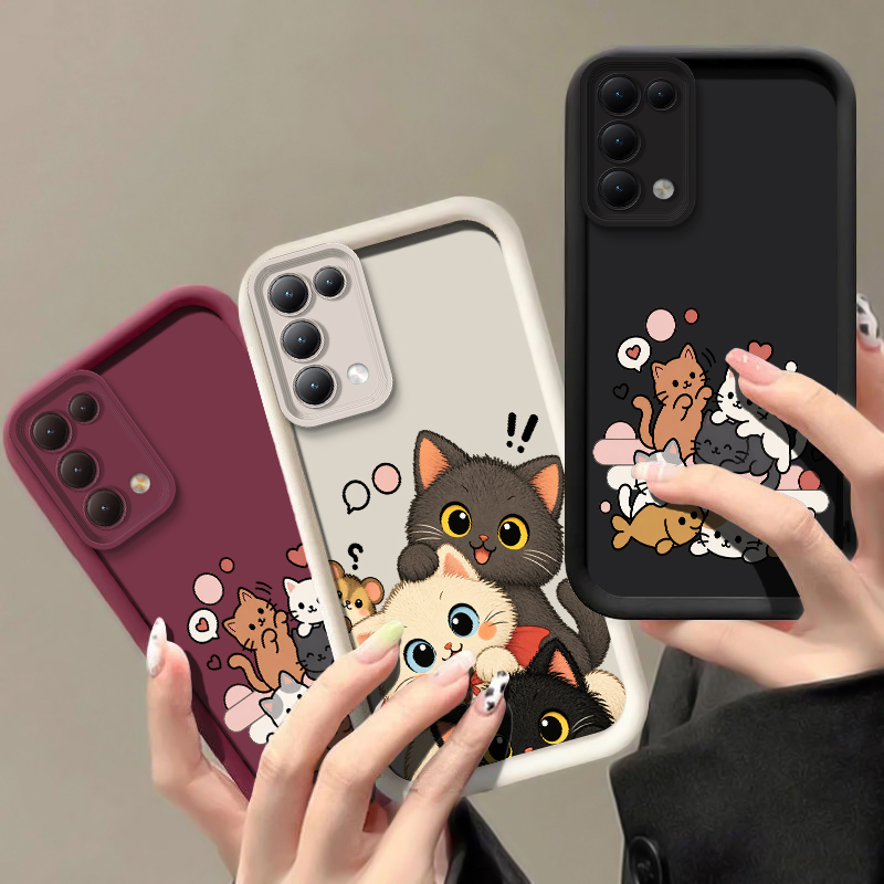 Stacking Cat Phone Case For OP - Realme Note 50 review and price