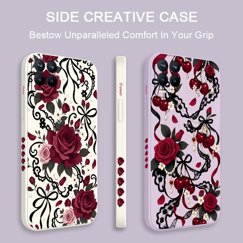 Flowers Case For OPPO Realme G - Realme Note 50 review and price