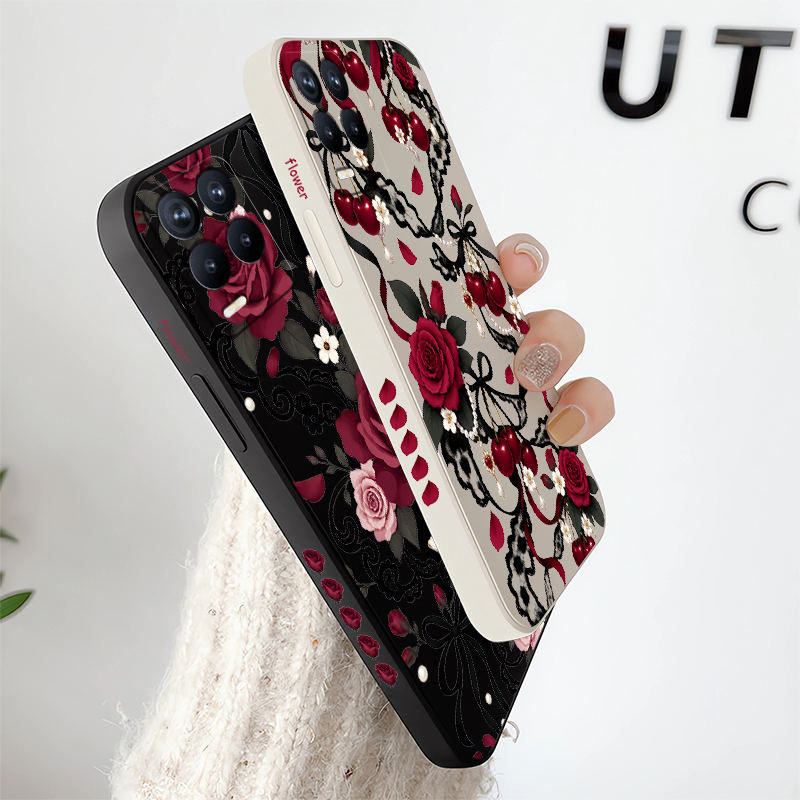 Flowers Case For OPPO Realme G - Realme Note 50 review and price